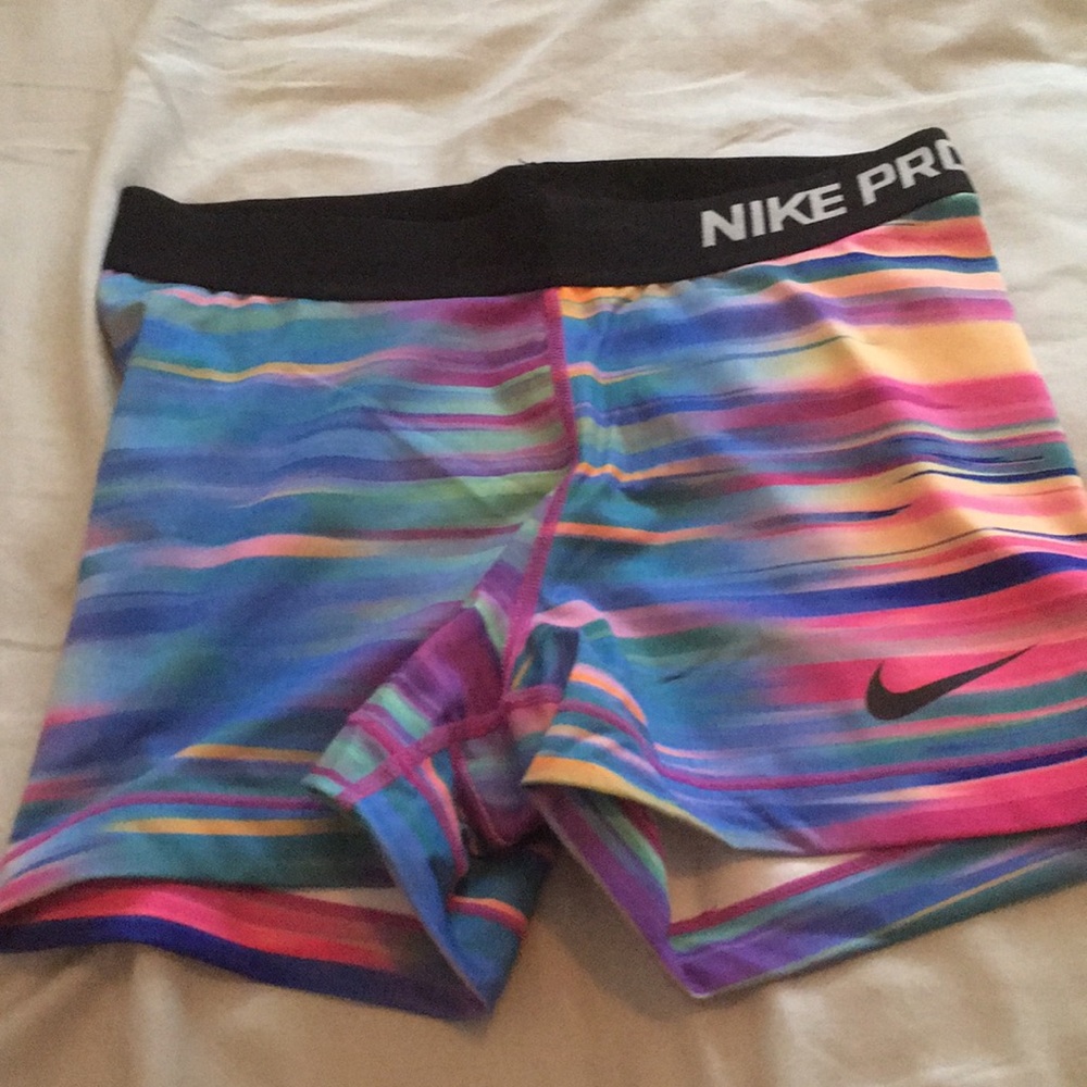 2 Nike compression shorts